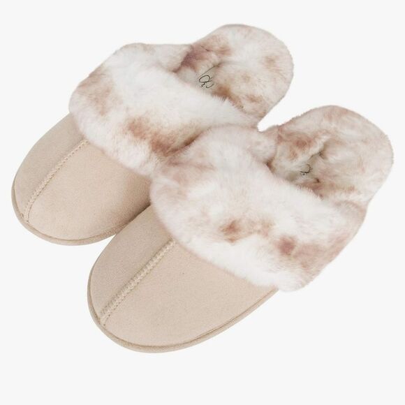 Jessica Simpson- FAUX FUR HOUSE SLIPPERS WOMEN SIZE Small - Picture 6 of 16